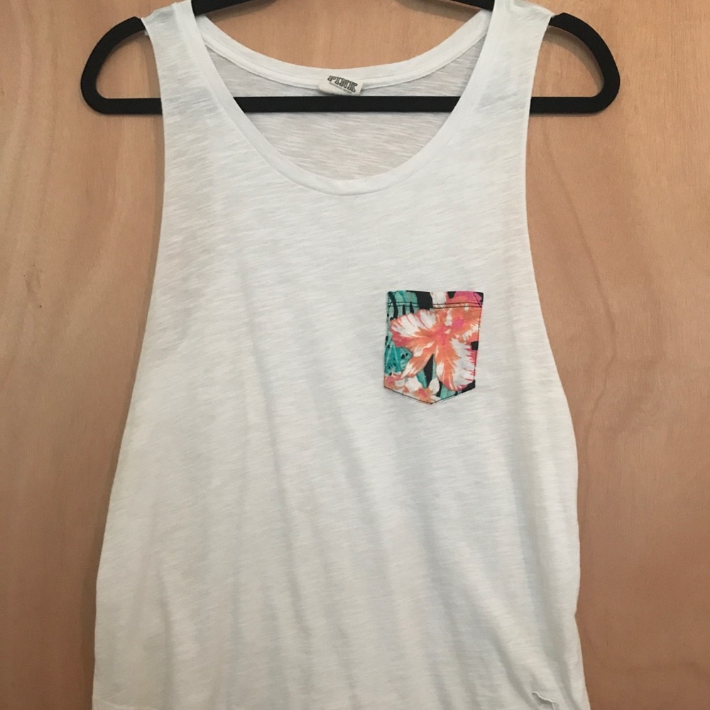 Pink VS Muscle Tee